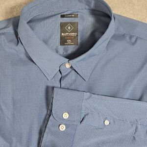 Bluffworks Shirt Zenith Button Down Checkered  2XL